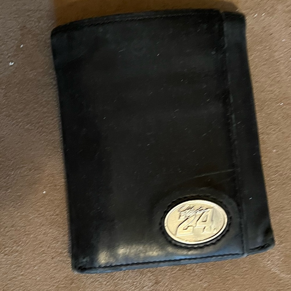 Like NEW Collectible Nascar Drivers Jeff Gordon Select Trifold Foldout Wallet